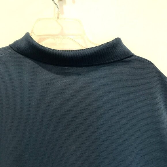 Grand Slam Airflow Men's 3-Button Golf Polo Shirt Sz XXL Navy Blue Short Sleeve - Picture 9 of 12